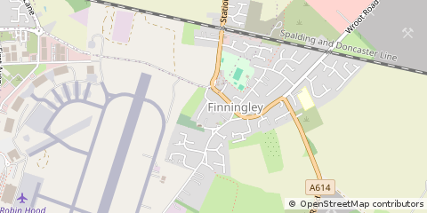 Map of Doncaster
