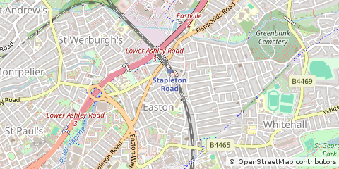 Map of Bristol