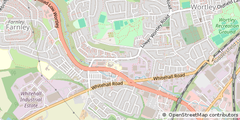 Map of Leeds