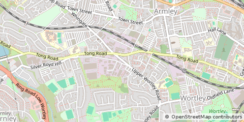 Map of Leeds