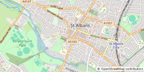 Map of ST. Albans