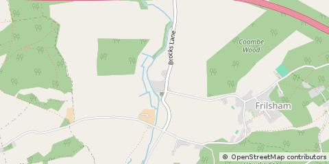 Map of Thatcham, Berkshire