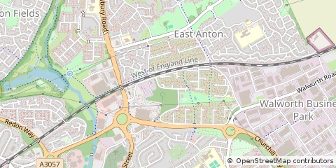Map of Andover