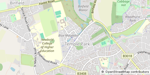 Map of Bracknell