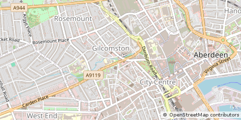 Map of Aberdeen