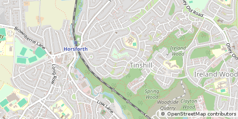 Map of Leeds