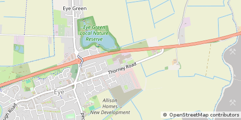 Map of Peterborough, Cambridgeshire