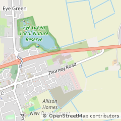 Map of Peterborough, Cambridgeshire