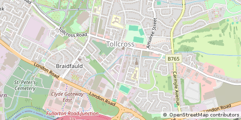 Map of Glasgow
