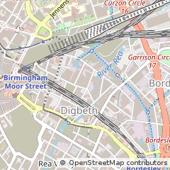 Map of Birmingham