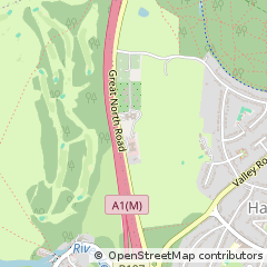 Map of Welwyn Garden City, Hertfordshire