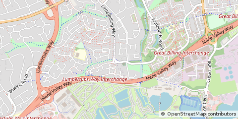 Map of Northampton