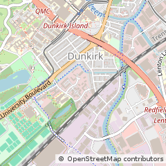 Map of Nottingham, Nottinghamshire
