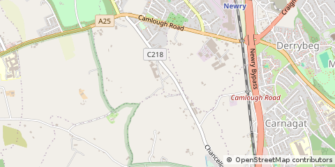 Map of Newry, County Down