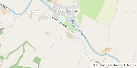 Map of Hungerford, Berkshire