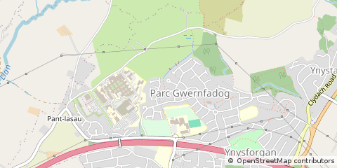 Map of Morriston, Swansea