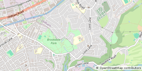 Map of Manchester