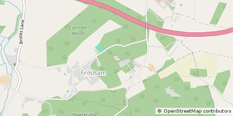 Map of Thatcham, Berkshire