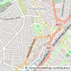 Map of Sheffield