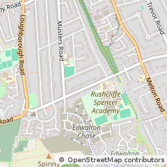 Map of Nottingham