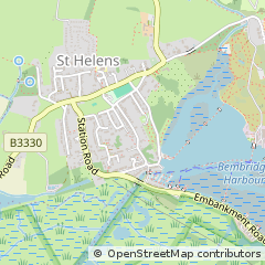 Map of Ryde, Isle of Wight