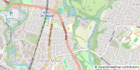 Map of Bolton