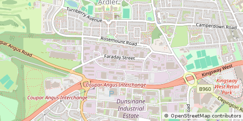 Map of Dundee