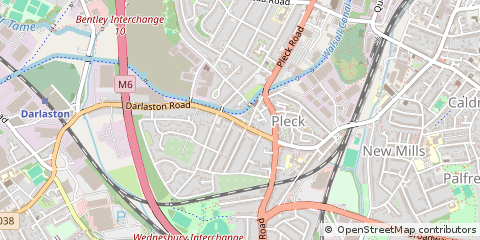 Map of Walsall