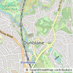 Map of Dunblane