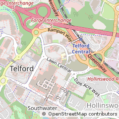 Map of Telford