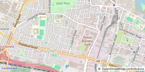Map of Glasgow