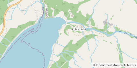 Map of Oban, Argyll