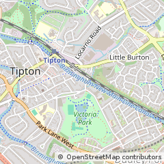 Map of Tipton, West Midlands