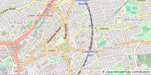 Map of Bristol