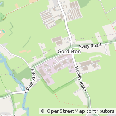 Map of Lymington, Hampshire