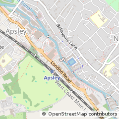 Map of Hemel Hempstead, Herts