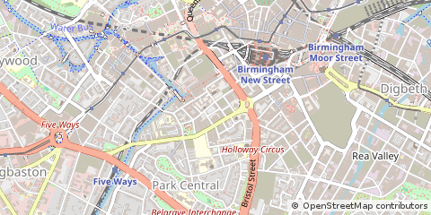 Map of Birmingham