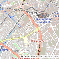 Map of Birmingham