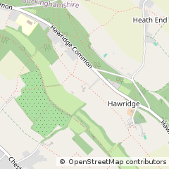 Map of Chesham, Buckinghamshire