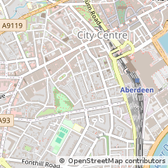 Map of Aberdeen