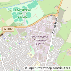 Map of Calne, Wiltshire
