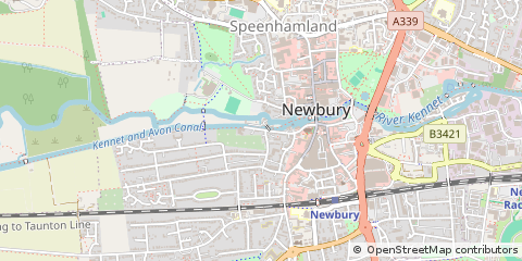 Map of Newbury