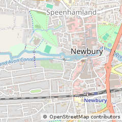 Map of Newbury