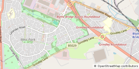 Map of Stoke-on-Trent