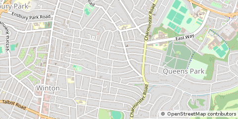 Map of Bournemouth