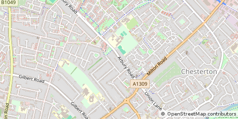 Map of Cambridge