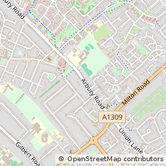 Map of Cambridge