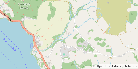 Map of Windermere, Cumbria