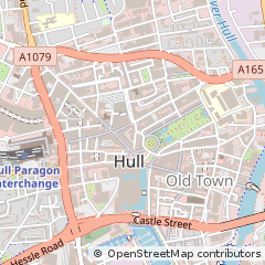 Map of Hull, East Yorkshire
