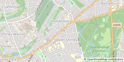 Map of Southampton